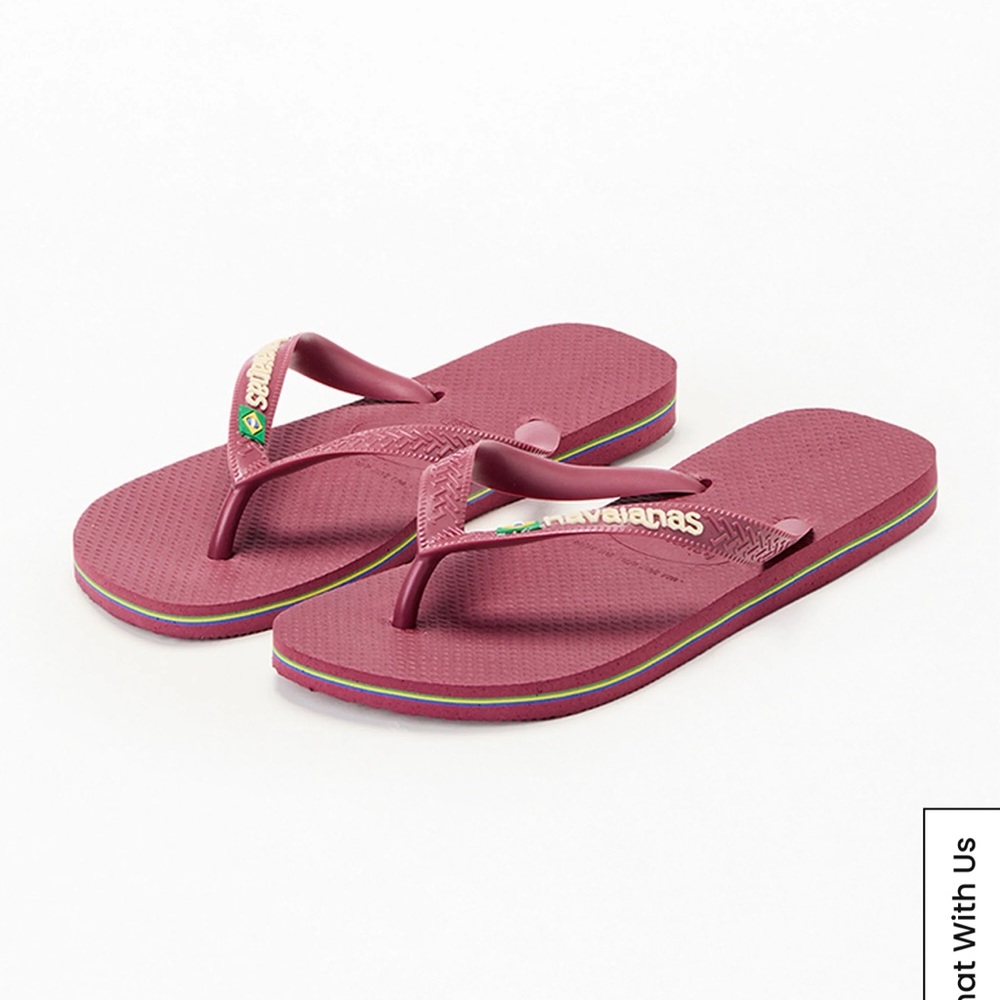 Havianas  Women's Brazil Logo Flip Flop Sandals Size 11